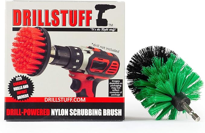 Kitchen Brush Accessories - Kitchen Cleaning Supplies - Stovetop Scrub Brush - Oven Cleaning Tool - Dish Washing Brush - Sink Scrubber - Countertop Scrub Brush - Pot Cleaning Brush - Skillet Cleaner