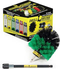 Kitchen Scrubbing Accessories - Kitchen Cleaning Supplies - Cast Iron Skillet Brush - Pots and Pans Cleaning Tools - Countertop Cleaning Tools - Cutting Board - Stovetop Scrubber - Oven Brush - Sink