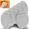 6Pcs 5'' Wax & Oil Applicator Pads - Reusable Microfiber Cleaning Pad - Scratch-Free Sponge Pads for Cutting Board Maintenance, Versatile Home Polishing - Machine Washable for Long-Term Use
