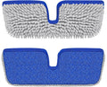 Reusable Mop Pads for Enspoway Dust Mop - Double-Sided Microfiber Chenille Refills for Kitchen Bathroom Tile Cleaning - Washable Absorbent Pads for Hardwood Laminate Floor Cleaning Only for B0FRDZDTMP