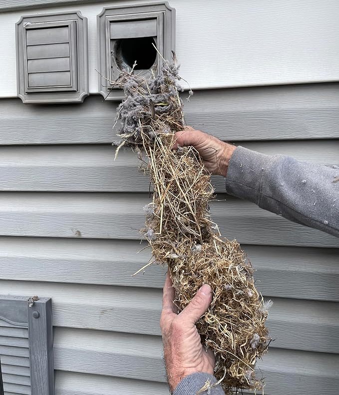 Finally, a home dryer duct cleaning kit that actually works! - The Cyclone!