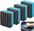 EBaokuup 4 Pcs Grill Plate Cleaning Sponge 12207, Electric Grill Cleaning Sponge with Grooves, Grill Cleaner Replacement Sponges for Indoor Outdoor Giddle
