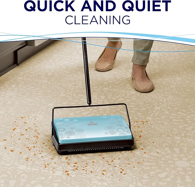 BISSELL Refresh Manual Sweeper - Pirouette, 2199,Blue, Pack of 4