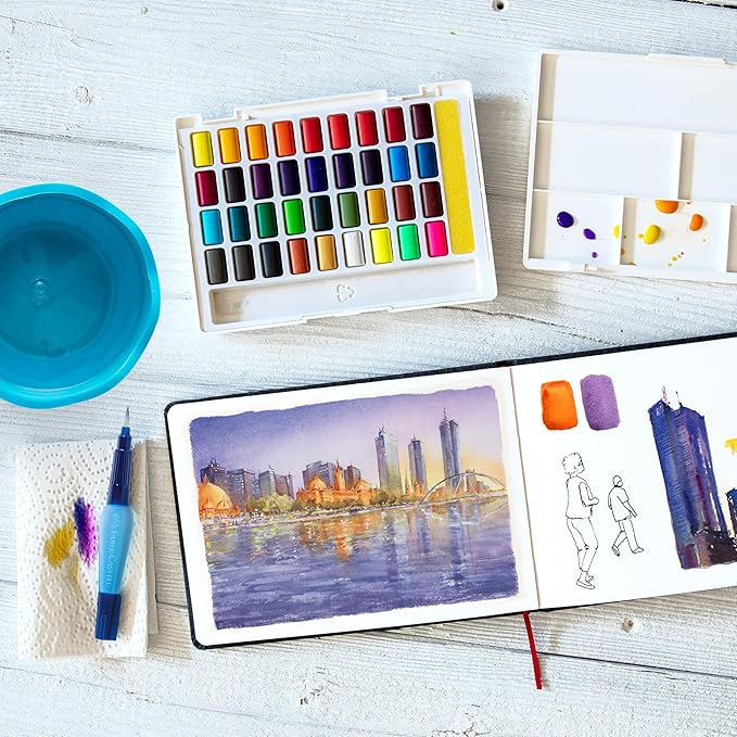 Faber-Castell Collapsible Water Cup - Reusable Artist Water Cup for Watercolor and Paint