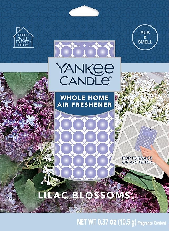 Yankee Candle Whole Home Air Freshener Variety Pack (Lilac Blossoms, Sage Citrus, Sun and Sand, & Sicilian Lemon) (2ea / Pack of 8)