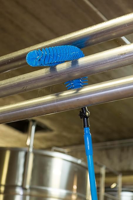 Vikan 53743 Tube Brush,CIP,Medium,PP/PL,Blue